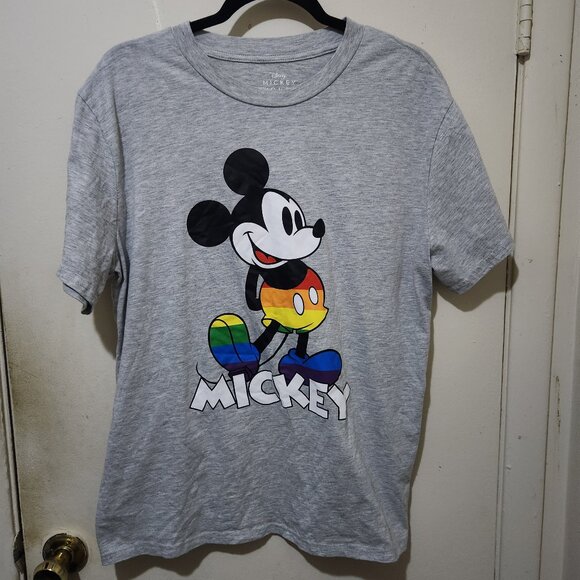 Disney Tops - Disney Pride Rainbow Mickey Mouse Graphic Tee Multi Color Size Extra Large